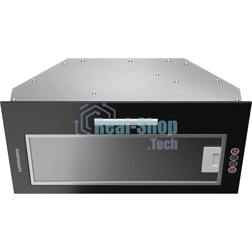 Вытяжка встраиваемая Kuppersberg Intouch 60 B черный, 54 см, 650 куб. м/ч, 41 дБ