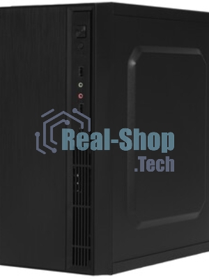 Компьютерный корпус Accord ENTRY ACC-241 черный без БП mATX 2xUSB 2.0 audio