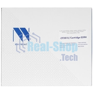 Картридж лазерный NVPrint совместимый NV-CF281X/NV-039H для HP LaserJet M605dn/M605n/M605x/M606dn/M606x/M630dn/M630f/M630h/Flow M630z/M630h/Canon i-Sensys LBP351x/352x (25000k)