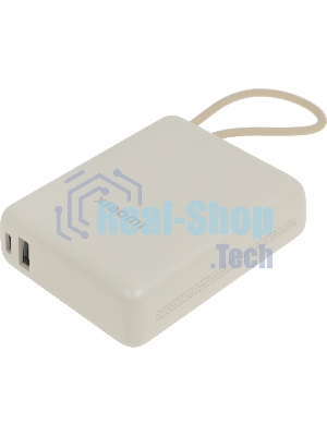 Портативный аккумулятор Xiaomi BHR9333GL 10000mAh PD 33W 3A USB-A/USB-C бежевый