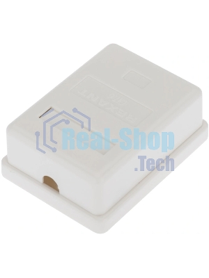 Рoзетка компьютерная внешняя Rexant 1-порт RJ-45 (8P8C), FTP экранированная, категория 6