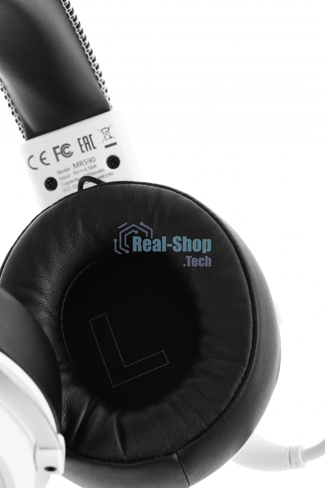 Гарнитура Bloody MR590 Sports Red белый/чёрный, беспроводная + проводная, Bluetooth, до 35 ч