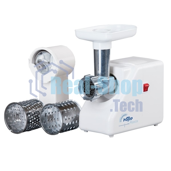 Мясорубка электрическая Ротор-Дива-Р ЭМШ 35/300-4 (с овощерезкой) с функцией реверс, Барнаул