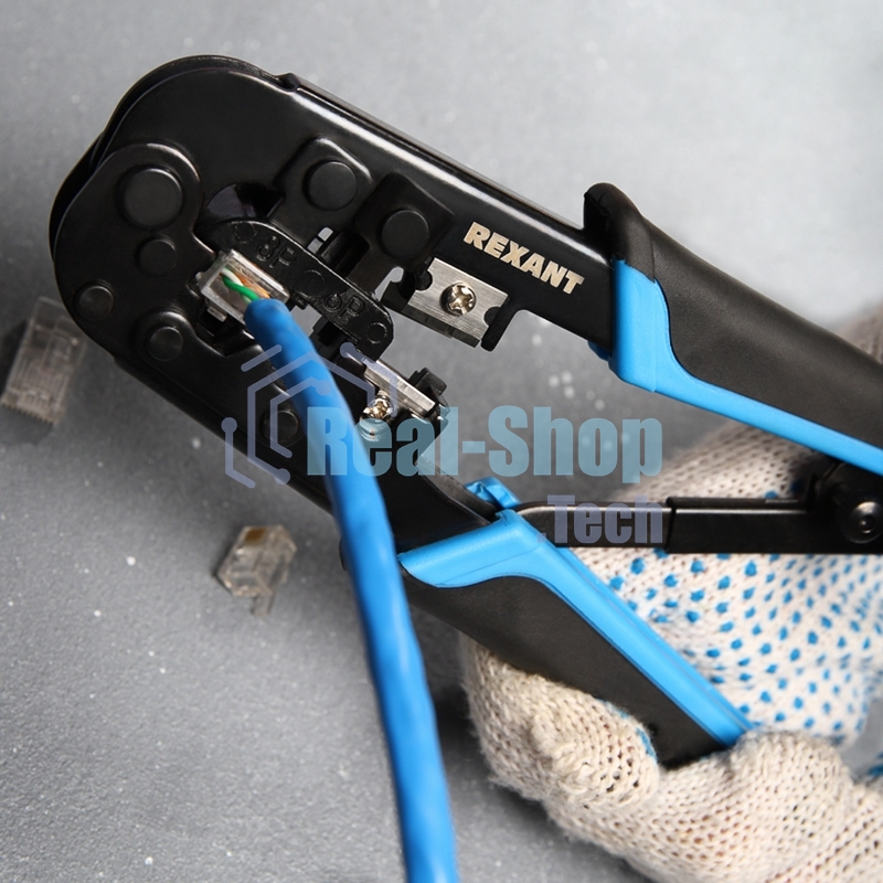 Кримпер для обжима Rexant HT-568R (12-3432-1) 8P8C/6P6C (HT-568R) (TL-568R)