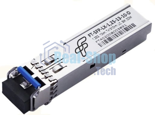 Модуль оптический Future Technologies FT-SFP-LX-1,25-13-10-D Модуль оптический FT-SFP-LX-1,25-13-10-D (1,25G, 10km, Tx1310nm, LC, DDM)
