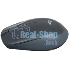 Мышь беспроводная Logitech M190 черный/серый, 1000 dpi, радиоканал, USB, кнопки - 3