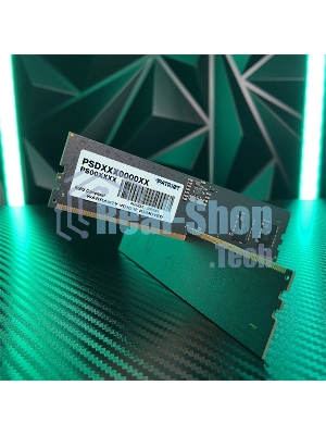 Оперативная память Patriot Signature, DDR5, 32Gb (1x32 GB), 5200 MHz, CL42, DIMM