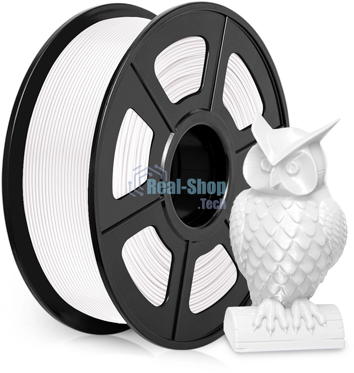 Пластик для принтера 3D Cactus CS-3D-ABS-1KG-WHITE ABS d1.75мм 1кг 1цв.