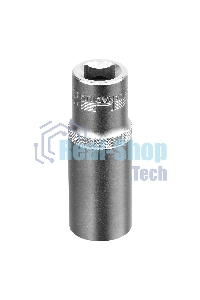 Головка торцевая удлиненная, 21 мм, 6-гранная, CrV, под квадрат 1/2