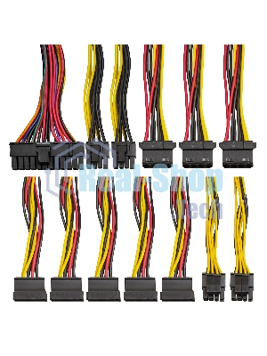 Блок питания ExeGate 550NPX (EX282071RUS), 550Вт,120мм, черный