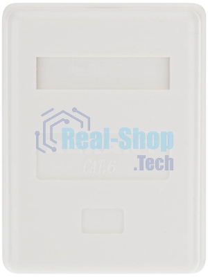 Рoзетка компьютерная внешняя Rexant 1-порт RJ-45 (8P8C), FTP экранированная, категория 6