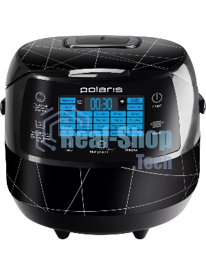 Мультиварка Polaris PMC 5017 Wi FI IQ Home серебристый/белый, 3 л, 860 Вт, сенсорное, 24 программы
