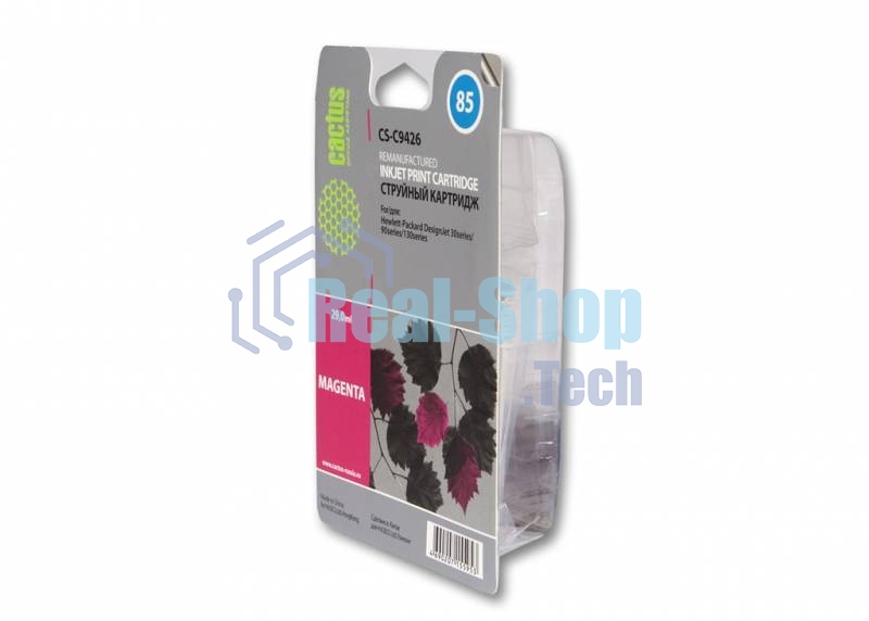 Картридж струйный Cactus CS-C9426 пурпурный для №85 HP DJ 30/130 (29мл)