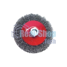 Кордщетка Matrix для ушм 100 мм м14 ''тарелка'' витая проволока