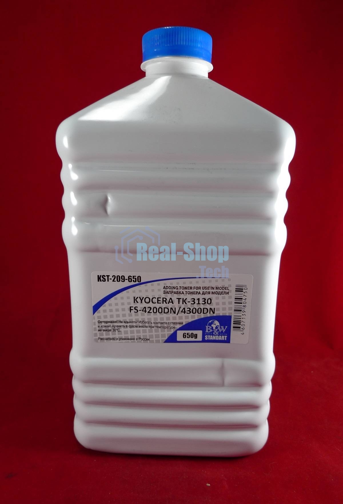 Тонер Kyocera TK-3130, FS-4200DN/4300DN, M3550idn/M3560idn (кан. 650г) B&W Standart фас Россия