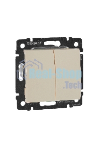 Переключатель Legrand 774308 Valena 2напр., 2-кл., сл. кость
