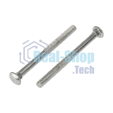 Болт мебельный Kranz DIN 603, 8х100, короб (25 шт./уп.)