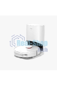Робот-пылесос Dreame RLS3D Vacuum and Mop D10 Plus белый, 46 Вт, 5200 мА·ч Li-Ion, уборка сухая/влажная, пылесборник контейнер 0.4 л