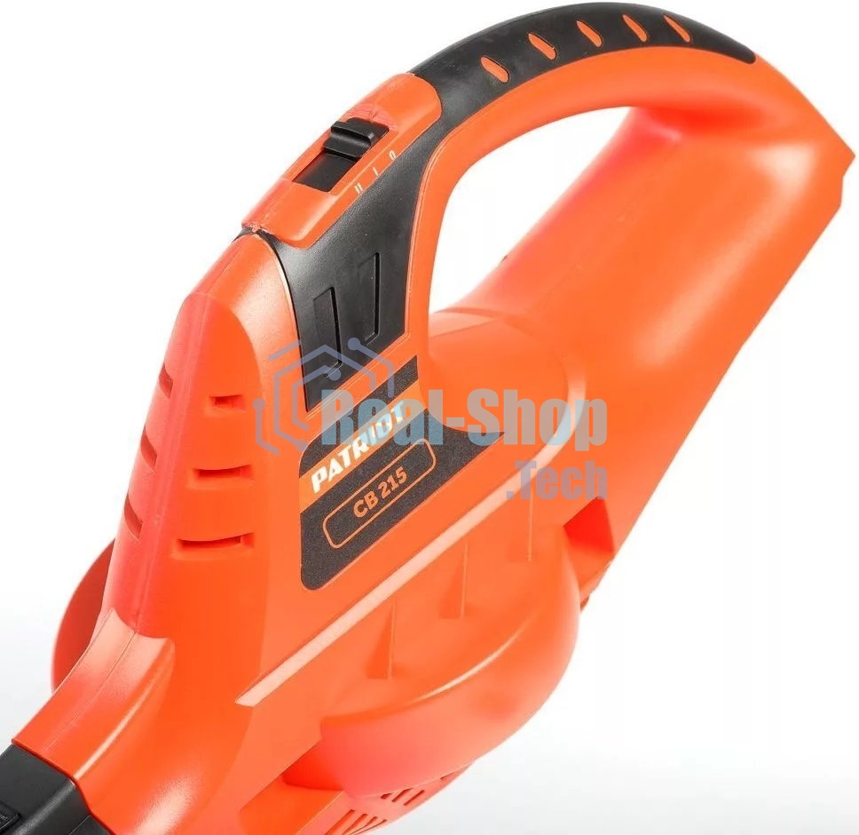Воздуходув аккумуляторный PATRIOT CB215 21В UES, 2 режима, 150-208км/ч, 130м3/ч (без аккумулятора и зарядного устройства)