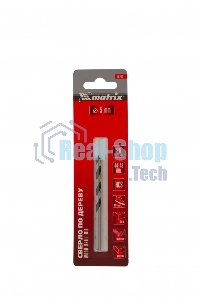 Сверло по дереву Matrix 5 х 86 мм, цилиндрический хвостовик