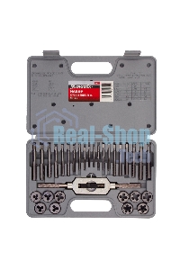 Набор метчиков и плашек Matrix MASTER М3 - М12, 31 предмет