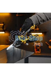 Ножницы по металлу Denzel, 270мм, прямой рез,сталь-CrMo, трехкомп.рук-ки