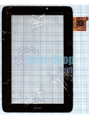 Сенсорное стекло (тачскрин) для Acer Iconia Tab A110. черное