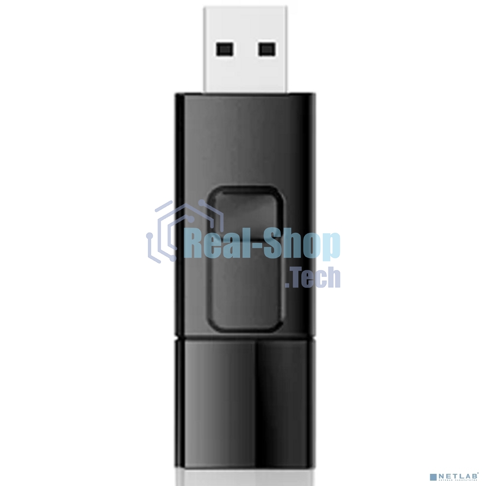 Флешка USB 64Gb, Silicon Power Ultima U05, USB 2.0, черный