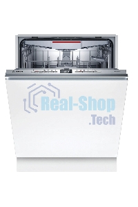 Встраиваемая посудомоечная машина Bosch SPV4HMX65Q, серебристый, 45 см, 10 компл., 45 дБ, класс A+