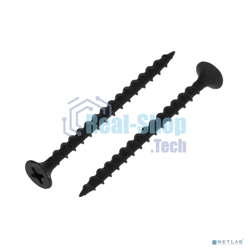 Саморез гипсокартон-металл Kranz 3.5х51, короб (200 шт./уп.)