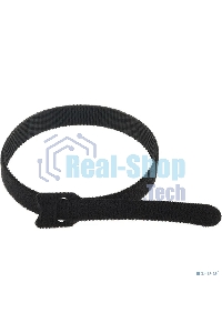 Хомут–липучка многоразовый Rexant 320х14 мм, черный (упак. 12 шт.)