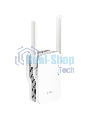 Повторитель беспроводного сигнала Cudy RE1800 AX1800 10/100/1000BASE-TX/Wi-Fi белый