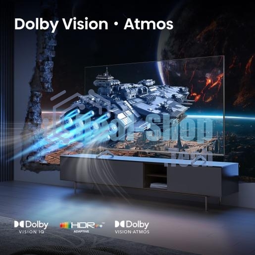 Телевизор Hisense 65'' 65E7Q PRO черный QLED UHD 144 Hz VIDAA U9