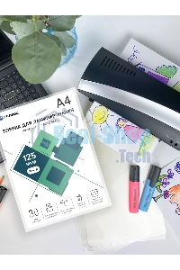 Пленка для ламинирования ГЕЛЕОС, А4, 125 мкм 30 шт./ Пленка для ламинирования A4, 216х303 (125 мкм) глянцевая 30 шт LPA4-125-30