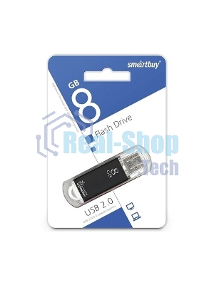 Флешка USB Smartbuy V-Cut Blue (SB8GBVC-B), 8Gb, USB 2.0, R/W 15/5, синий