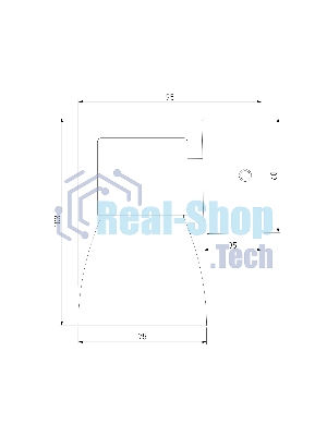 MRL 1027/ Светильник настенный Cono черный