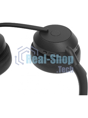 Гарнитура Jabra Evolve2 55 чёрный, беспроводная, Bluetooth, до 16 ч