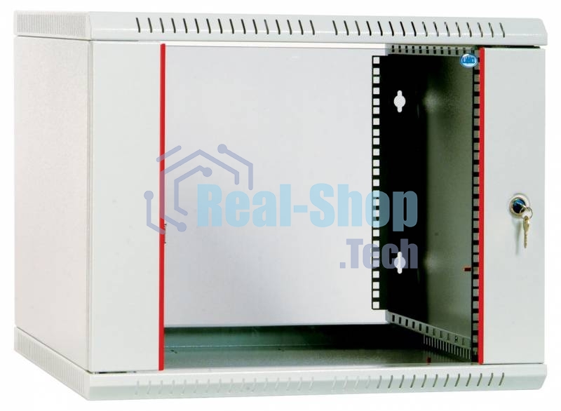 Шкаф телеком. настенный разборный 12U (600х650) дверь стекло (ШРН-Э-12.650)