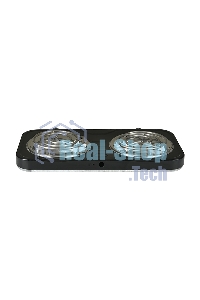 Плита настольная электрическая Blackton Bt HP206B Black Количество конфорок 2шт