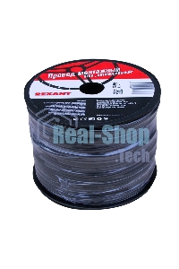 Провод ПГВА Rexant 1х1.50 мм², черный, бухта 100 м
