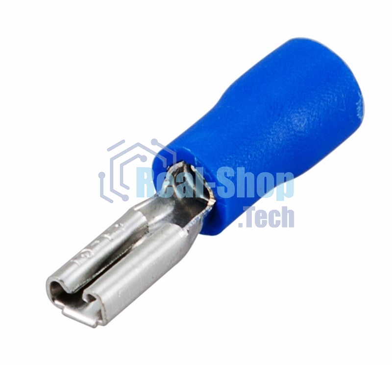 Клемма плоская Rexant изолированная гнездо 3.8 мм 1.5-2.5 мм² (РПи-м 2.5-(2.8)/РПИм 2-250)