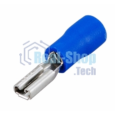 Клемма плоская Rexant изолированная гнездо 3.8 мм 1.5-2.5 мм² (РПи-м 2.5-(2.8)/РПИм 2-250)