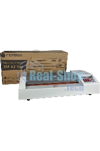 Ламинатор ГЕЛЕОС ЛМ A3 Про, А3, 2х250 (пленка 60-250мкм), 620 мм/мин, 4 вала, реверс, металл. корпус, мах толщина 2мм