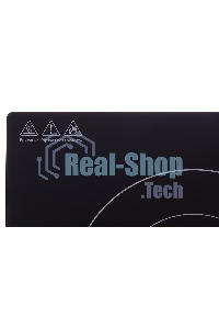 Плита настольная электрическая Hyundai HYC-0102 серебристый/черный стеклокерамика (настольная)