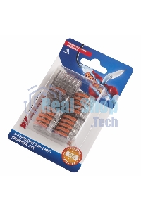 Соединительная клемма многоразовая Rexant 5-и проводная, прозрачная (0,08-4 мм²), (5шт.)