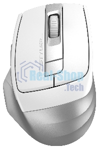 Мышь беспроводная A4Tech Fstyler FB35C белый, 2000 dpi, радиоканал, Bluetooth, USB, кнопки - 6