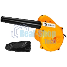 Воздуходувка-пылесос Deko DKBL1100 1100Вт пит.:от сети желтый