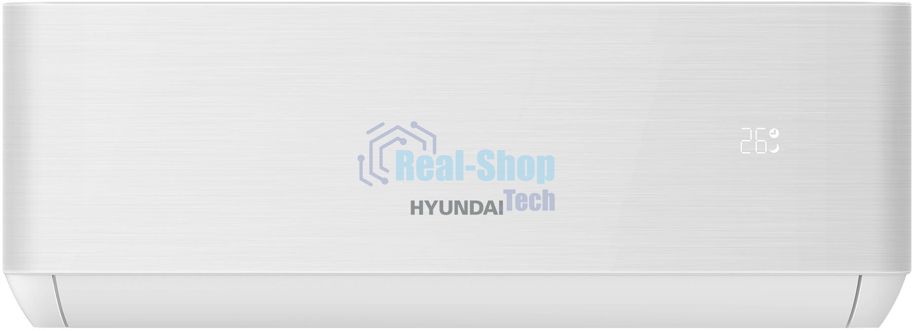 Кондиционер сплит-система Hyundai HAC-18/T-PRO 18000 BTU, 50 м², 27/43 дБ, охлаждение, обогрев, осушение, белый