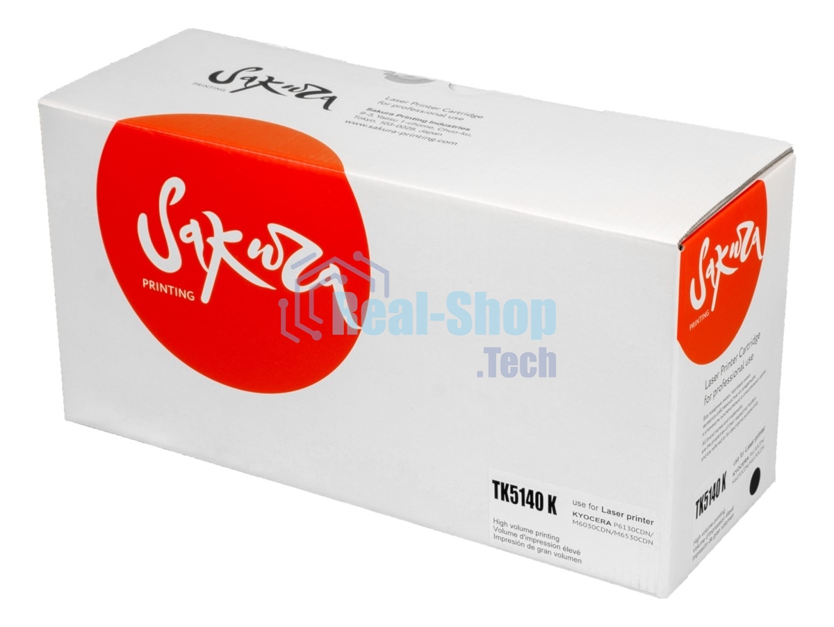 Картридж Sakura TK5140K для Kyocera Mita, черный, 7000 к.