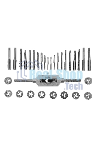 Набор метчиков и плашек Matrix MASTER М3 - М12, 31 предмет